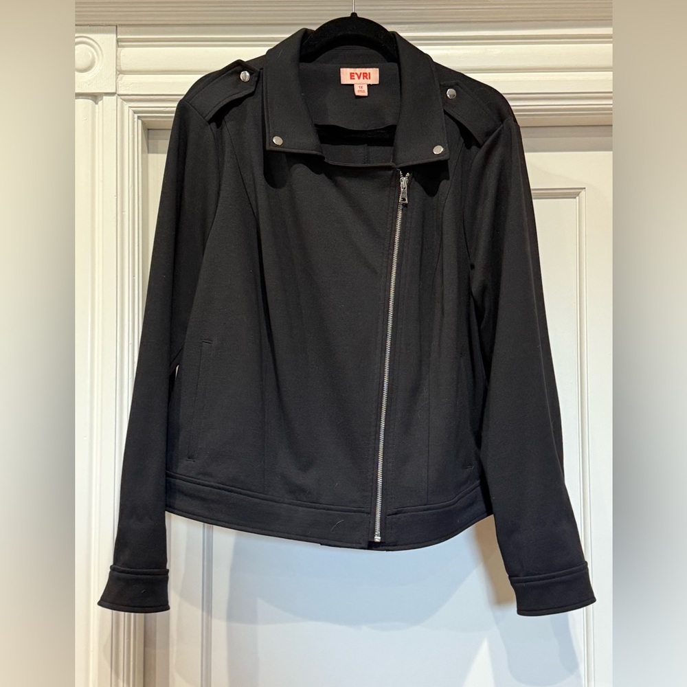 EVRI - Black Moto Style Jacket
